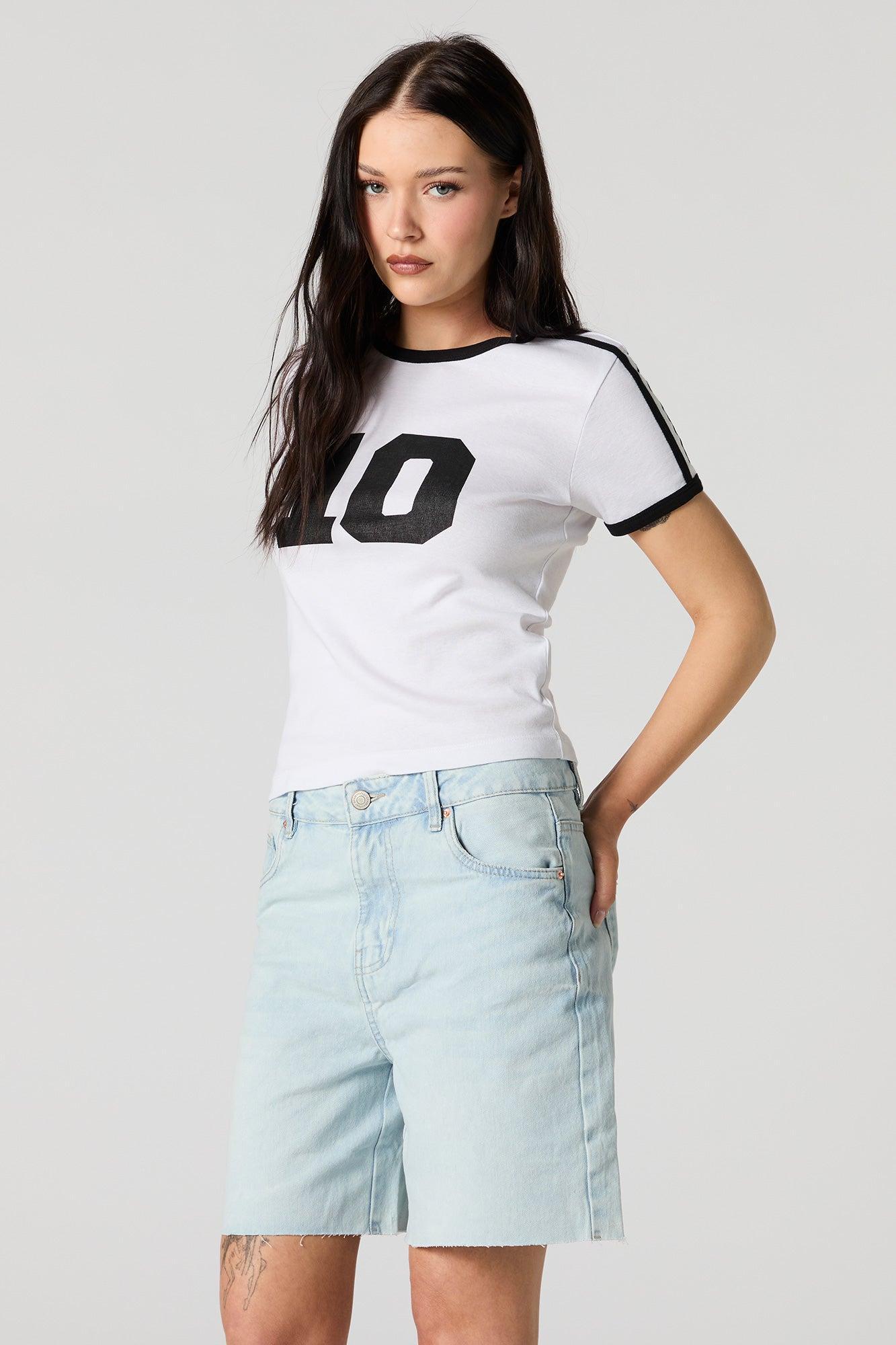 Longline Denim Short Female Product Image