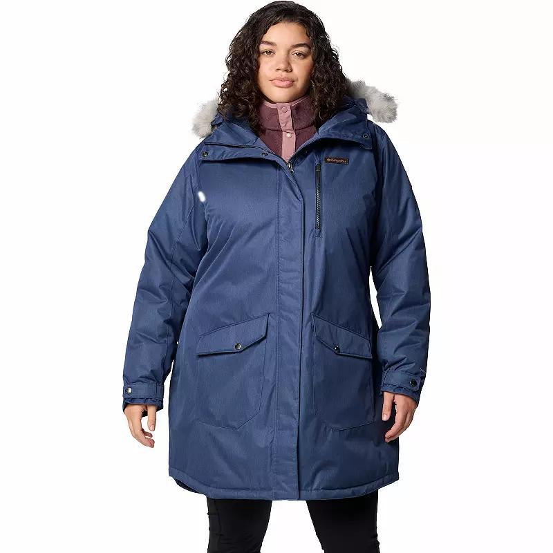 Columbia Womens Suttle Mountain Long Insulated Jacket - Plus Size- Product Image