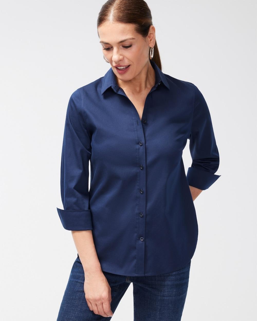 Chico's Women's No-Iron Stretch Shirt Product Image