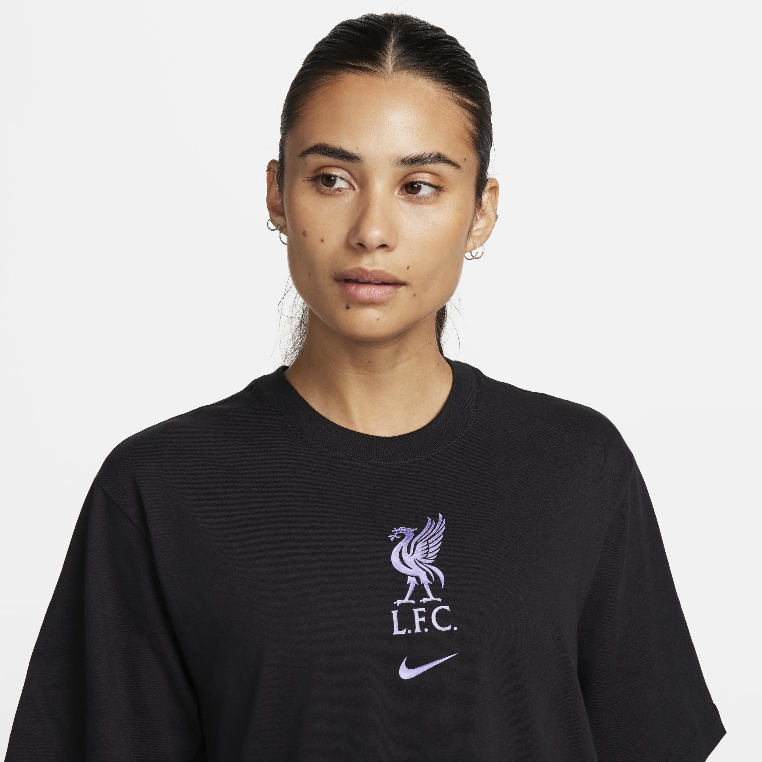 Liverpool FC Nike Womens Soccer Boxy T-Shirt Product Image