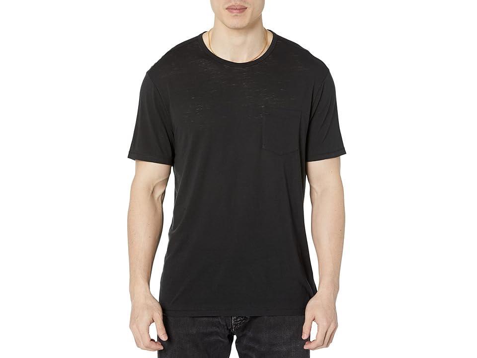 John Varvatos BOND BURNOUT T-SHIRT Men's T Shirt Product Image