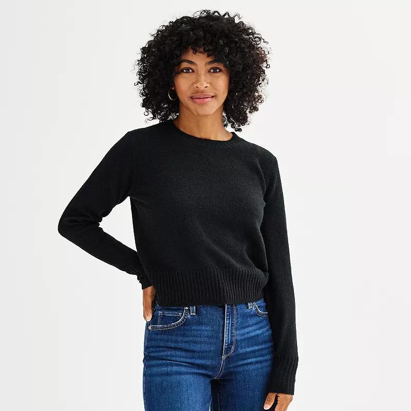 Womens Sonoma Goods For Life Crewneck Sweater Product Image