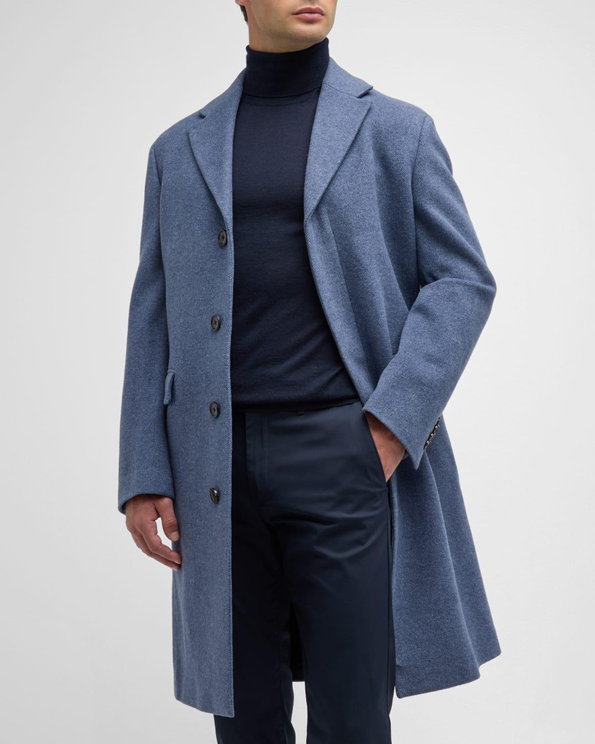 Mens Mercer Classic Wool-Blend Topcoat Product Image