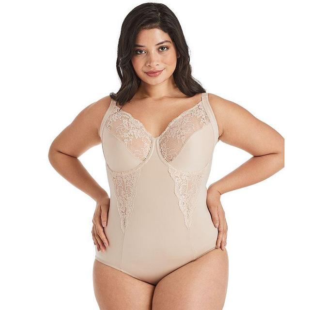 Womens Maidenform Firm Control Shapewear Lace-Trim Body Shaper 1456 Product Image