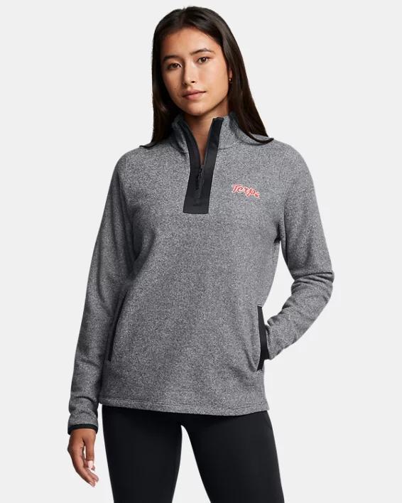 Women's UA ColdGear® Infrared Collegiate ¼ Zip Product Image