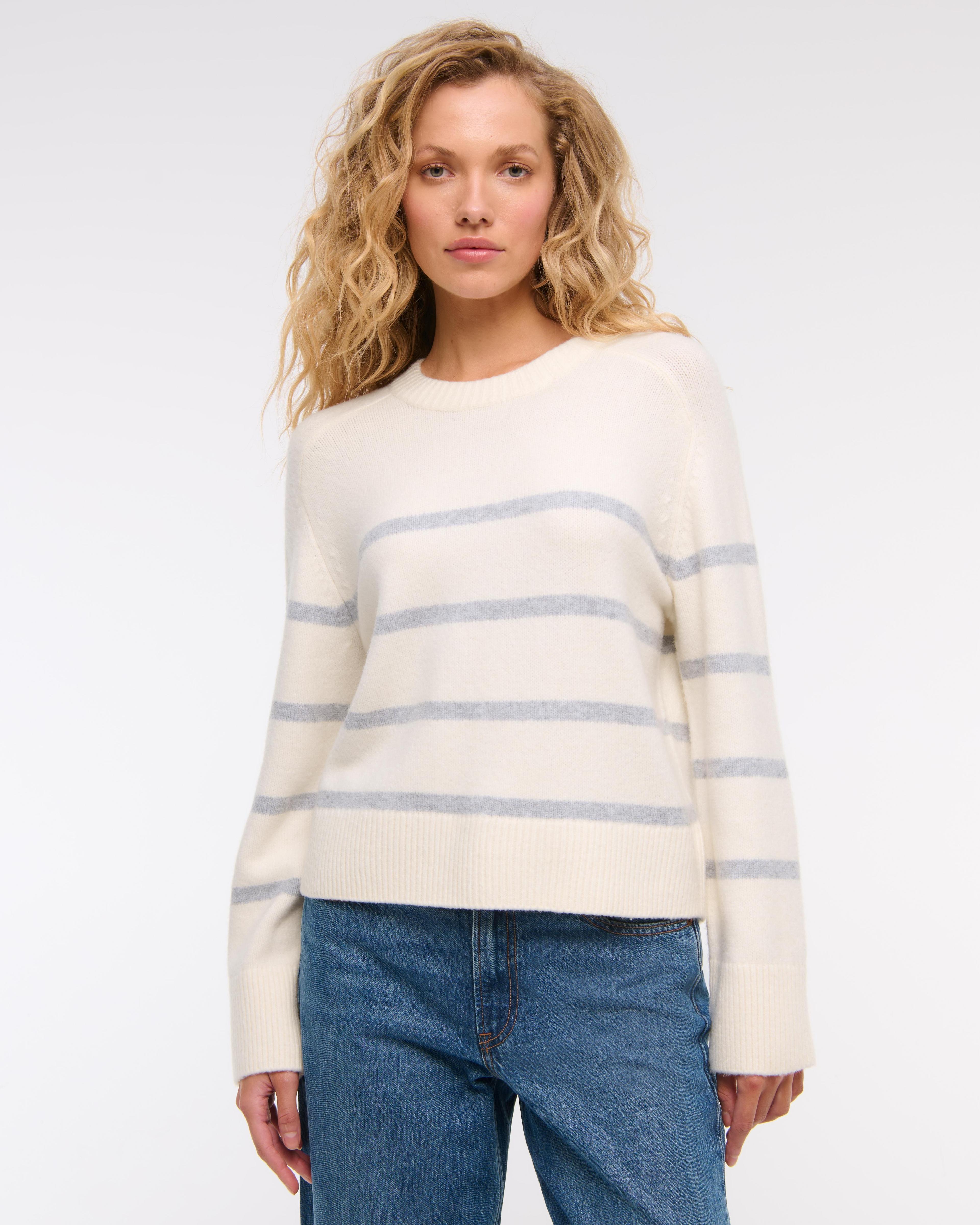 The A&F Madeline Crew Sweater Product Image