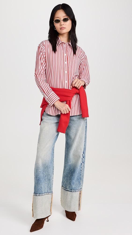 Clare V. Emiliette Oversized Shirt | Shopbop Product Image