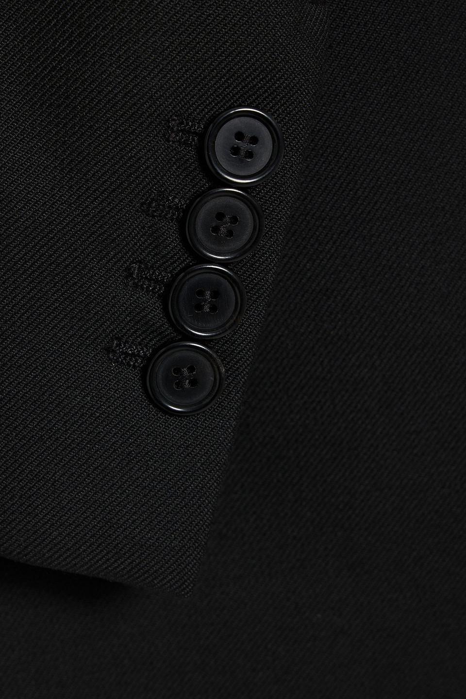 Twill Blazer In Black Product Image