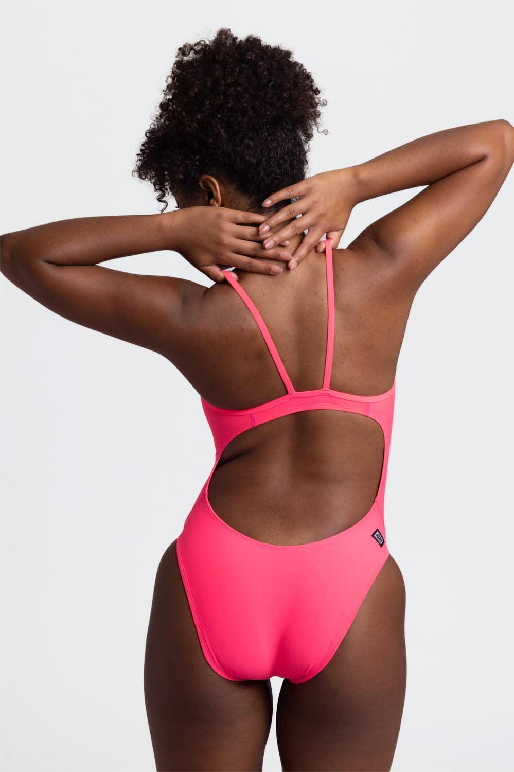 Chevy Swim Onesie - Hot Pink Female Product Image