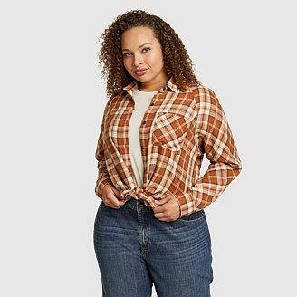 Women's Fremont Flannel Raglan Tunic Product Image