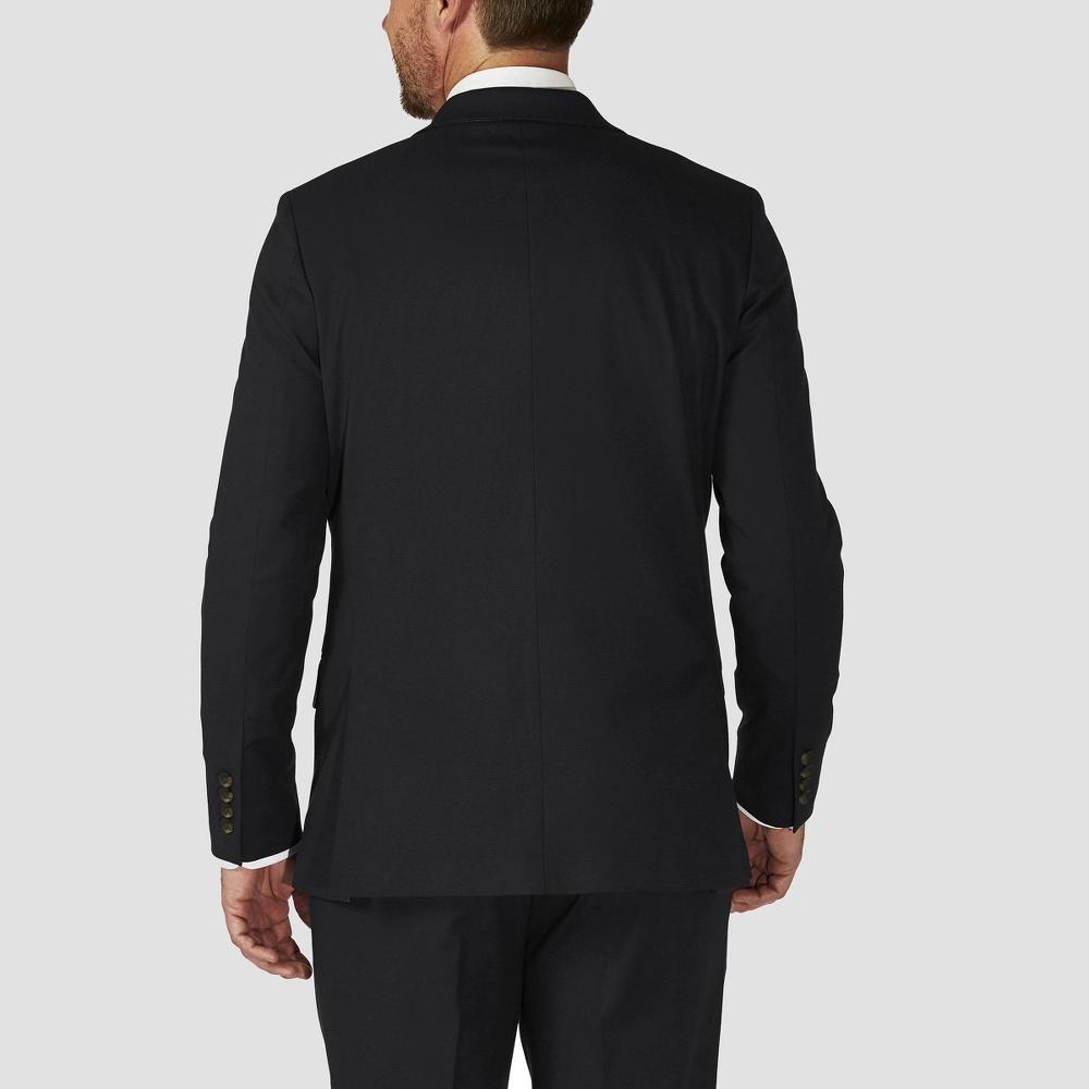 Haggar H26 Mens Tailored Fit Premium Stretch Suit Jacket - Black 36R Product Image