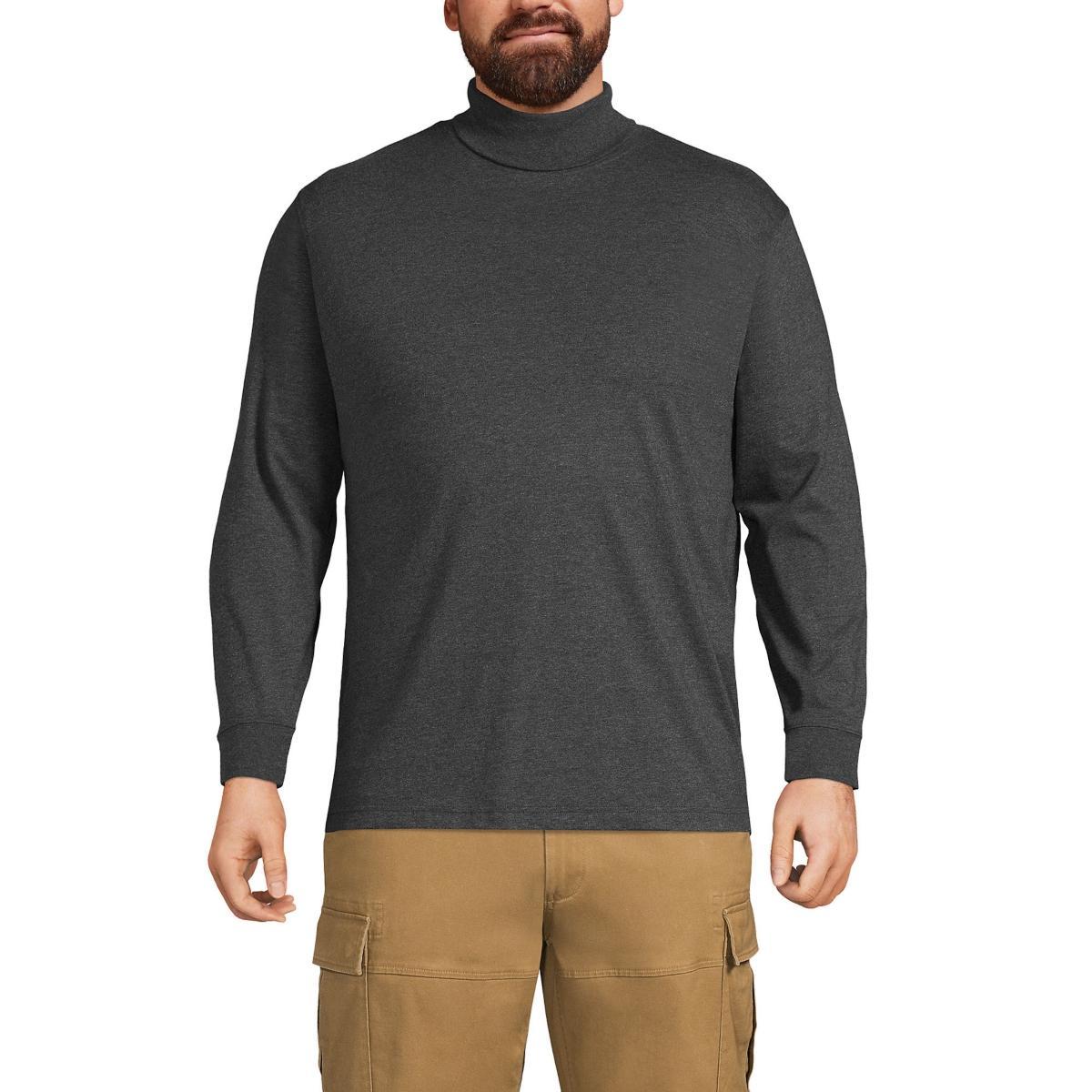 Lands End Mens Super-t Turtleneck T-Shirt Product Image