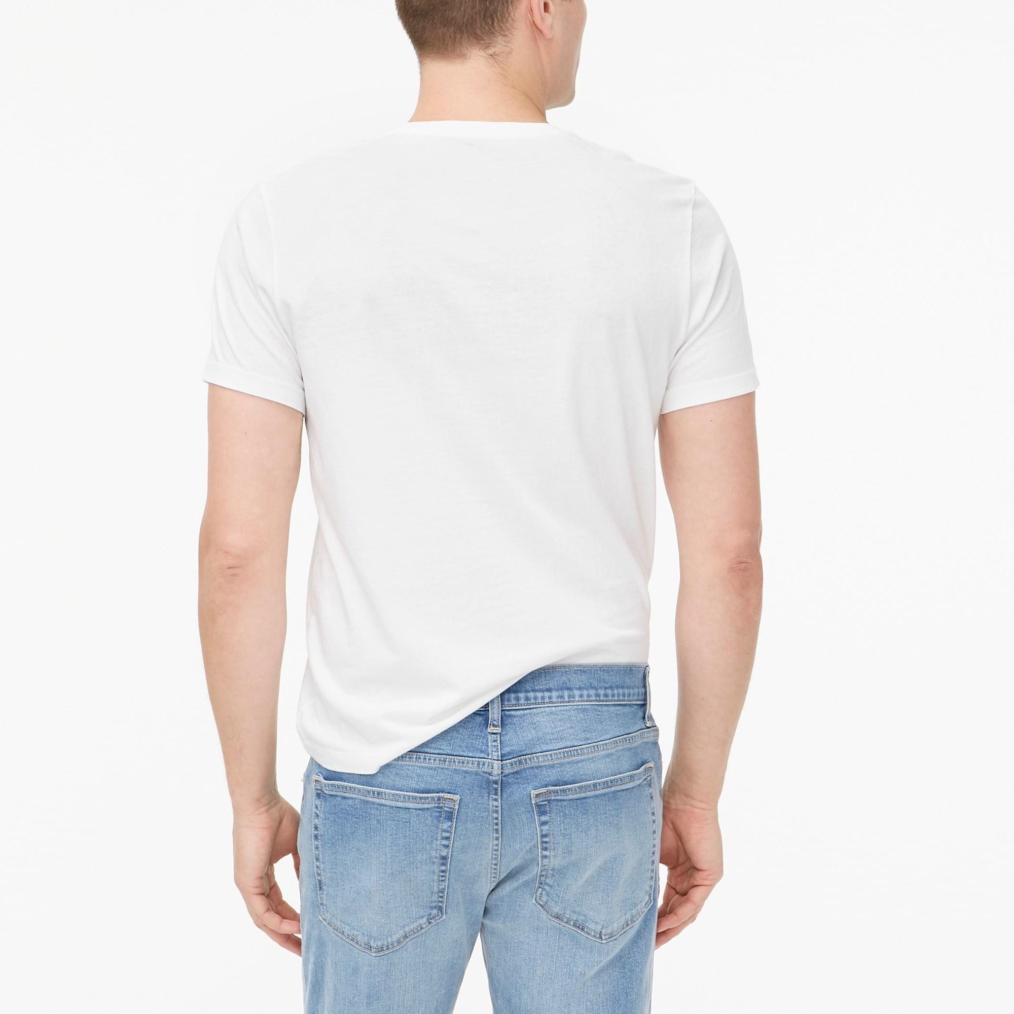 Cotton washed jersey tee Product Image