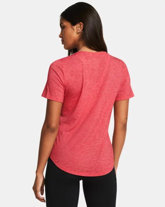 Womens UA Breezy Jersey Collegiate V-Neck T-Shirt Product Image