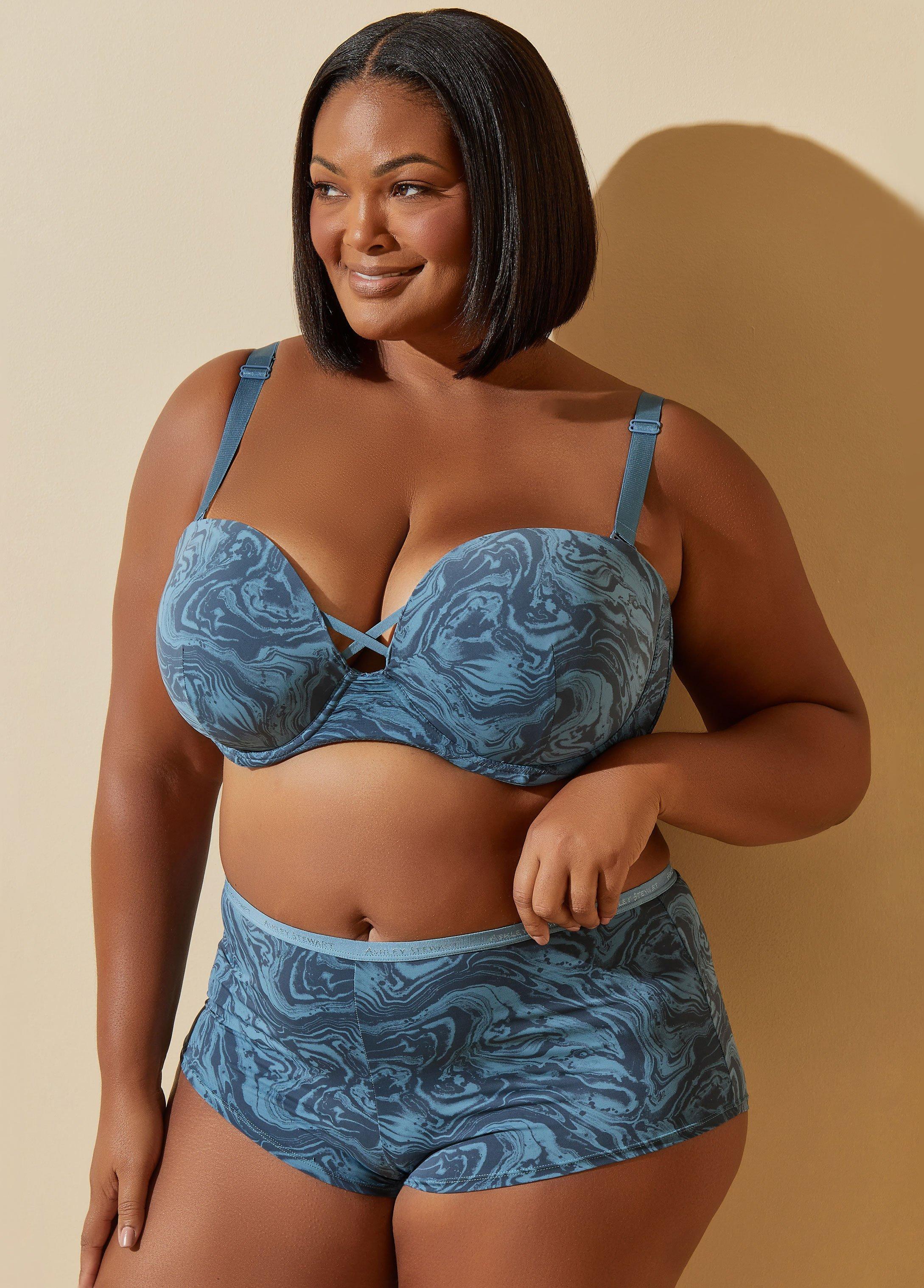 Plus Size Micro Boyshorts Ashley Stewart product image