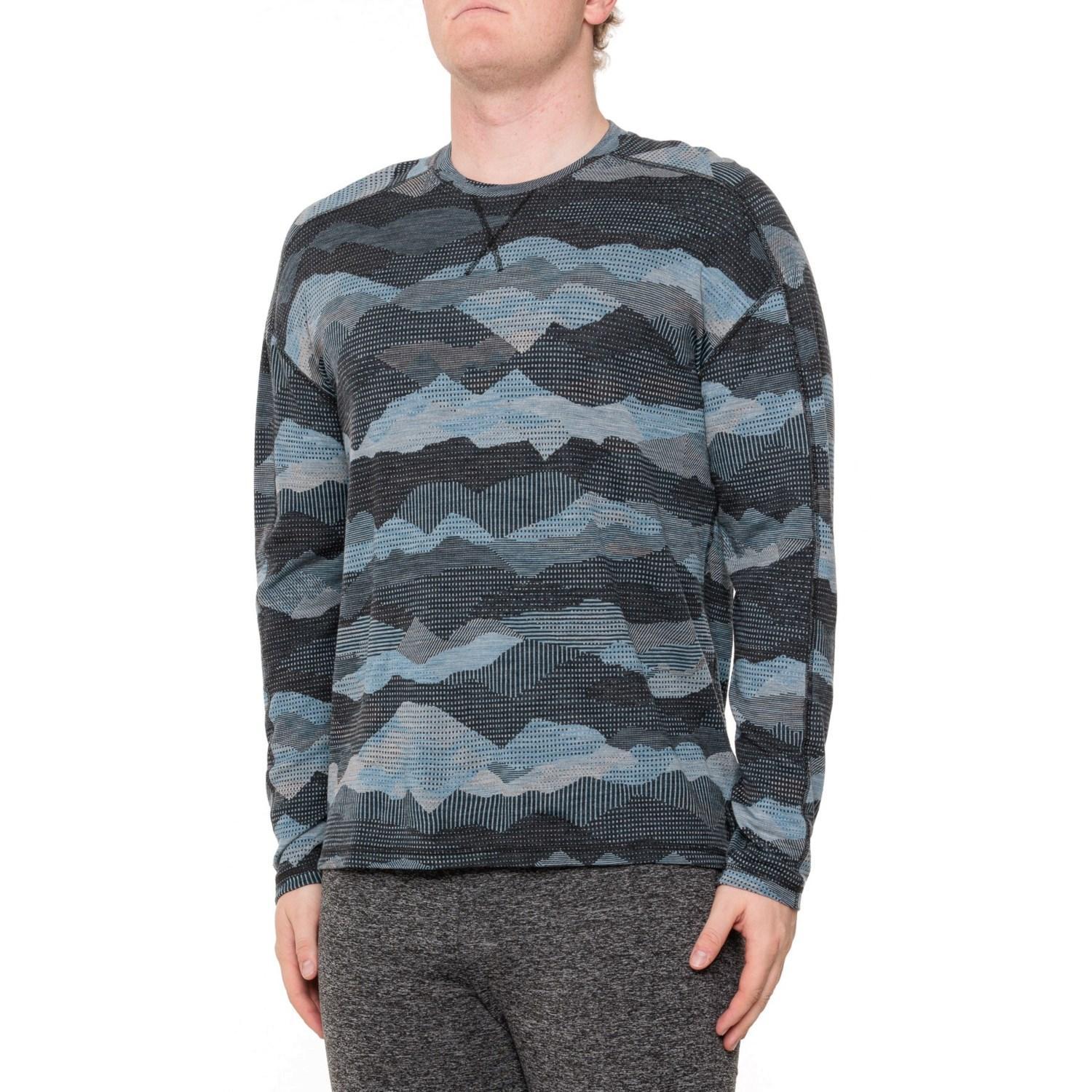 SmartWool Uni Thermal Pattern Base Layer Top - Merino Wool, Long Sleeve Product Image