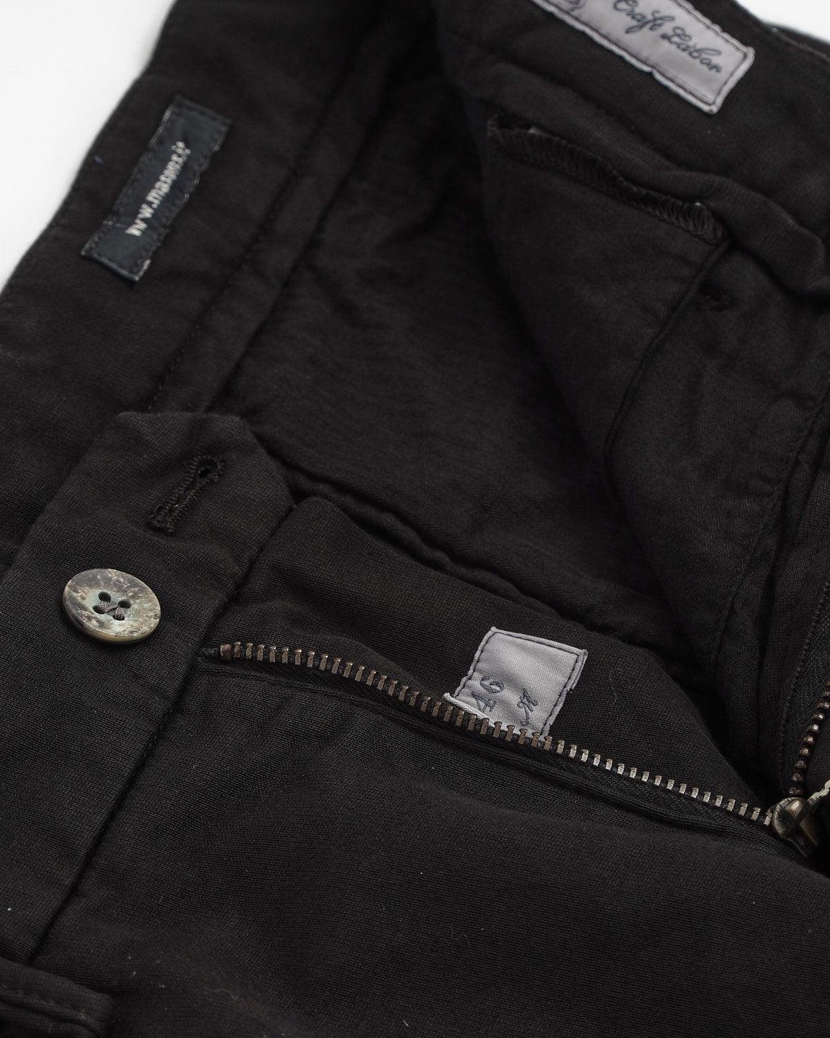 Masons Torino Black Jersey Pants Product Image