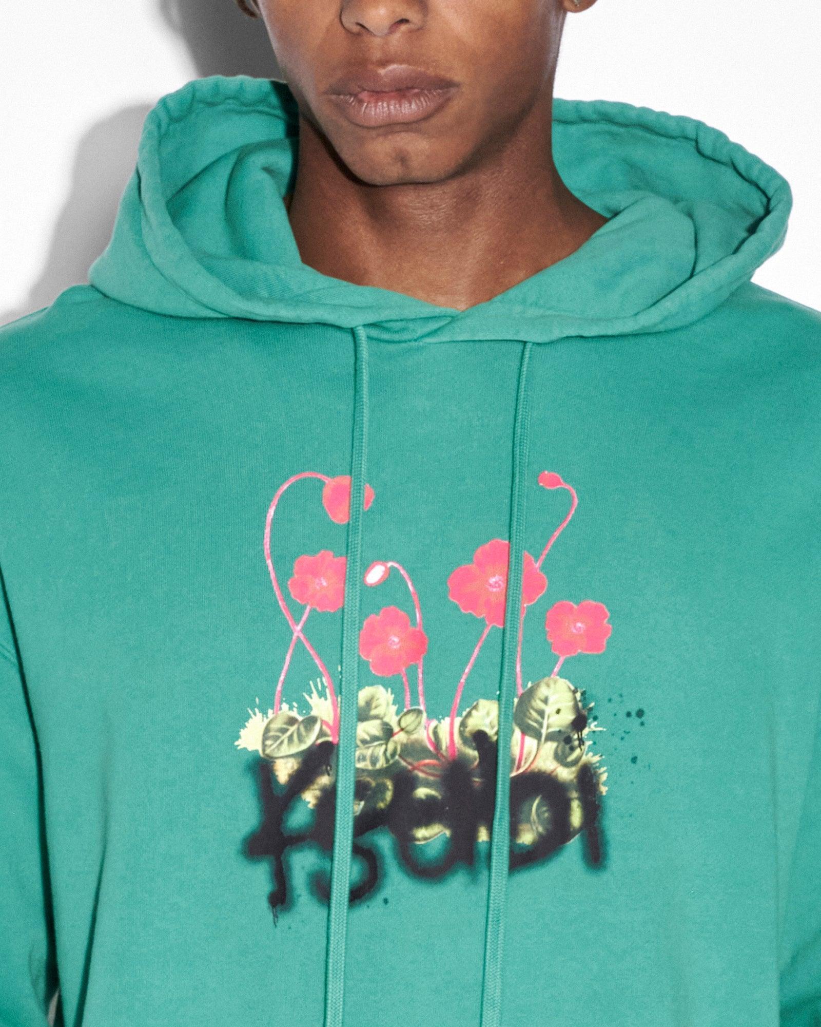 GRASS CUTTER BIGGIE HOODIE GREENOUT Male Product Image