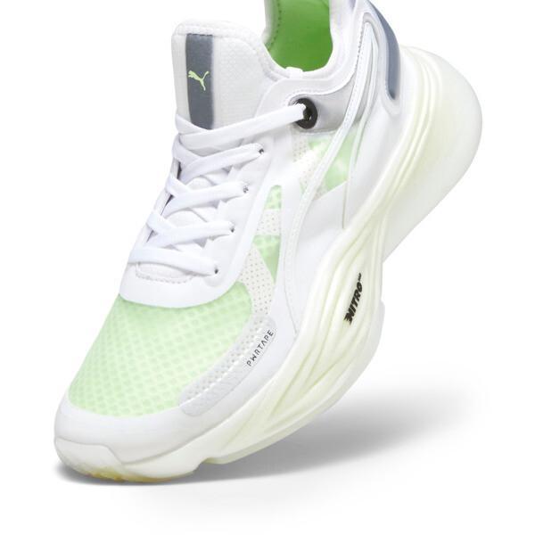 PUMA PWR NITROâ¢ Squared Women's Training Shoes in White/Speed Green Product Image