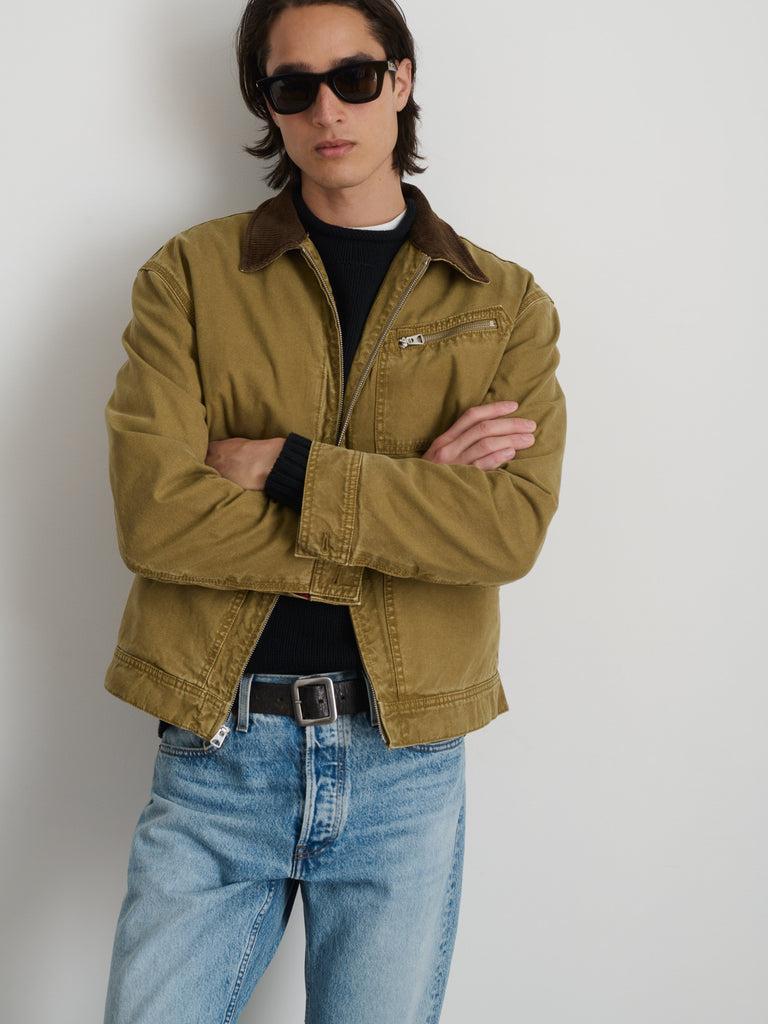 Miller Zip Jacket in Canvas Product Image