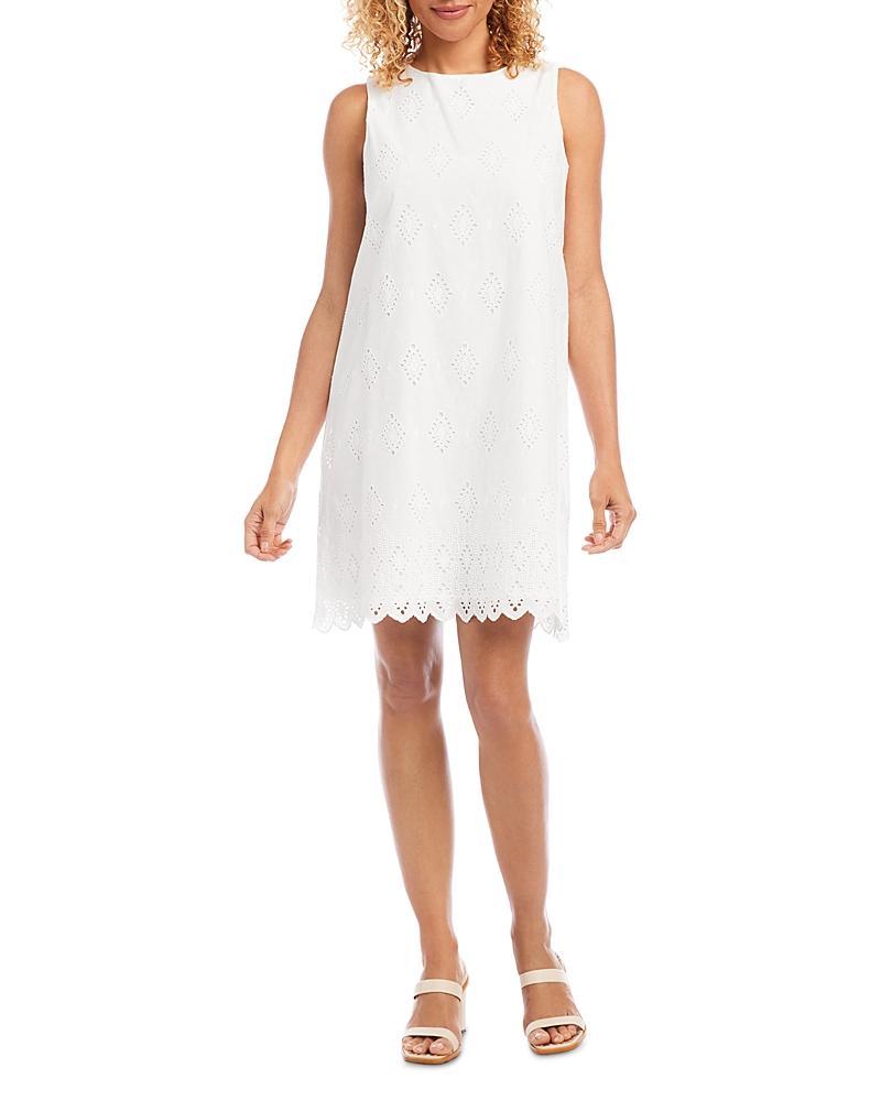 Karen Kane Eyelet Shift Dress Product Image