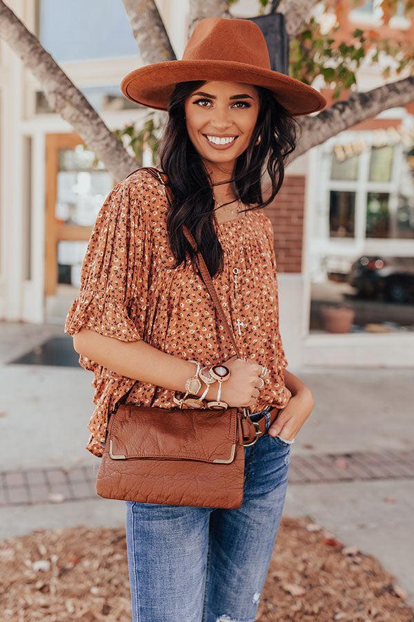 Back To Basics Crossbody In Brown Product Image