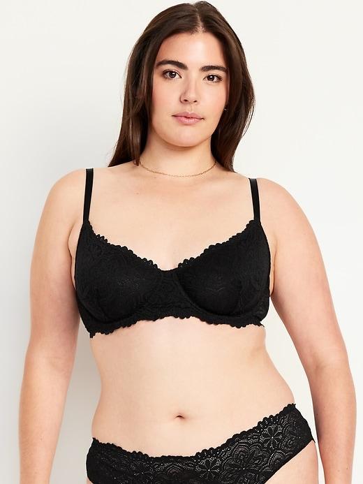 Lace Balconet Bra Product Image