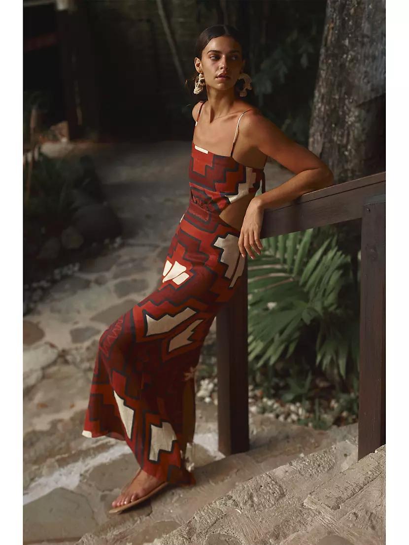 Espejismo Selvático Maxi Dress Product Image