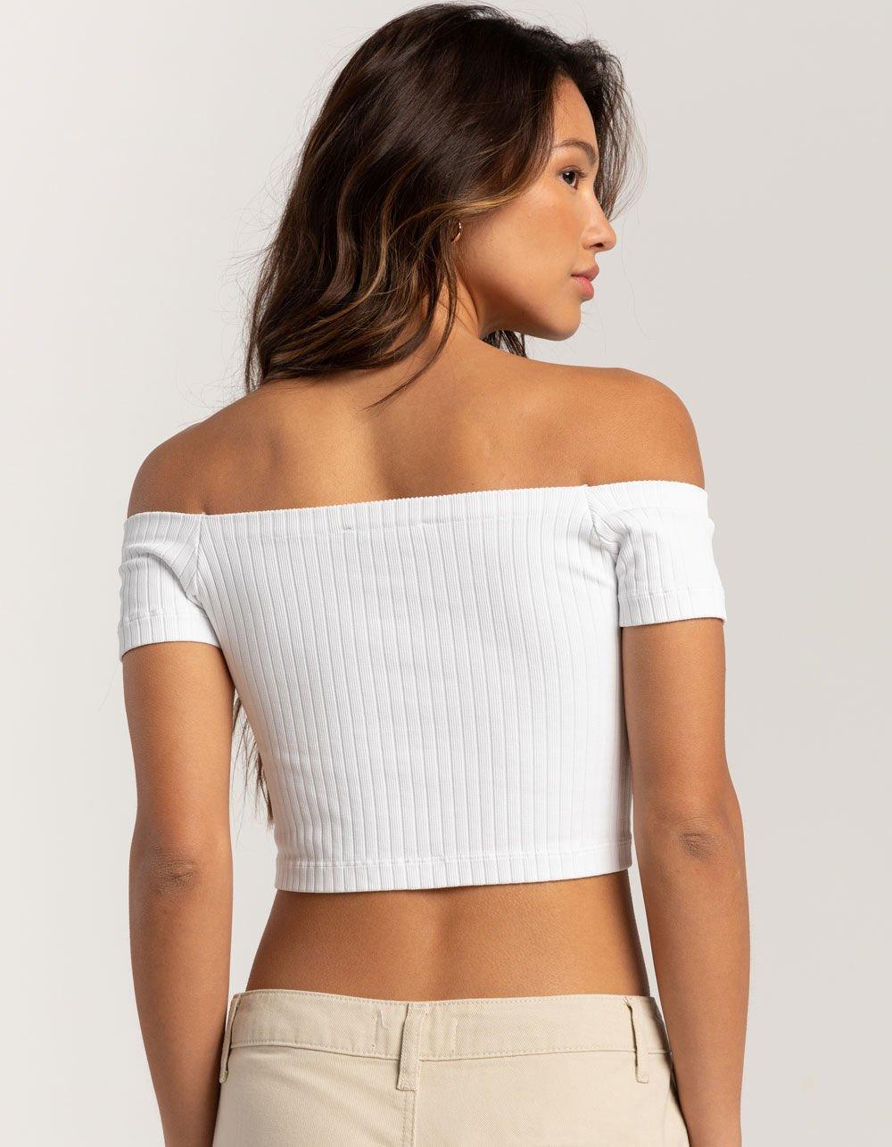 RSQ Womens Seamless Off The Shoulder Top Product Image