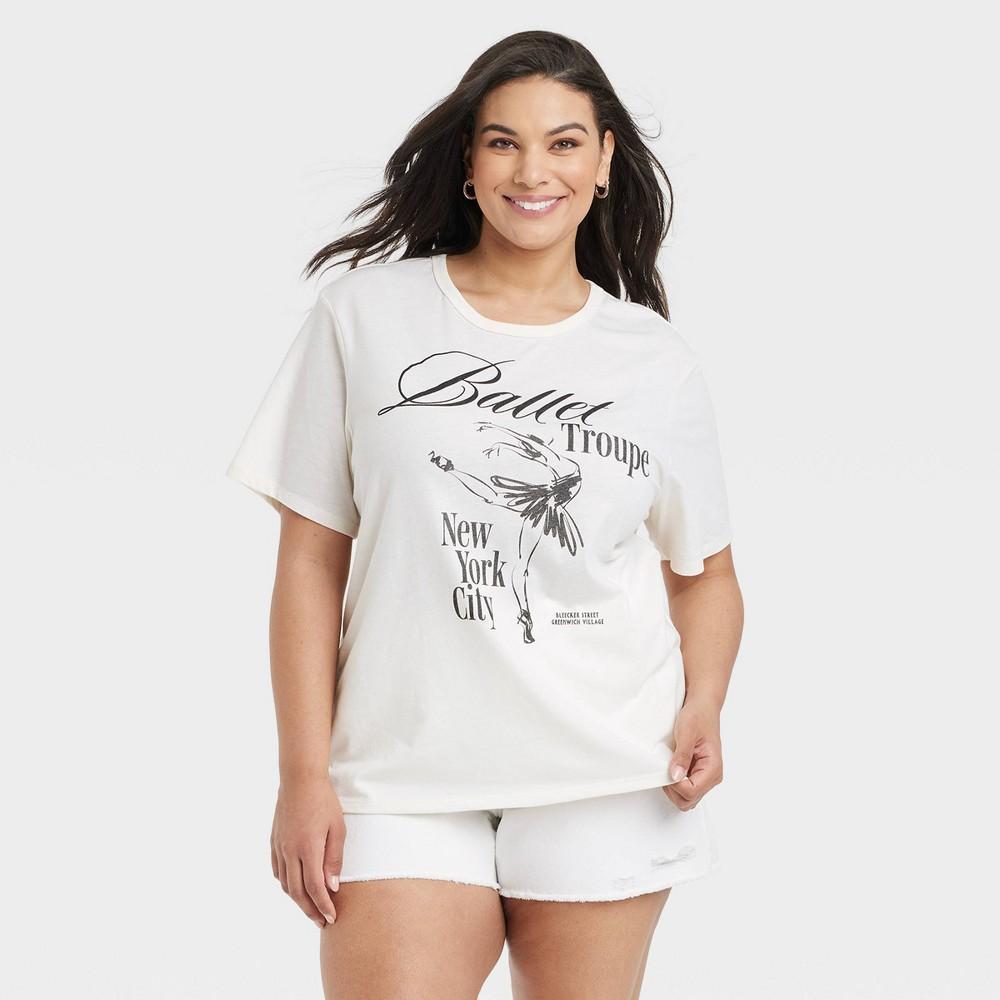 Womens NYC Ballet Short Sleeve Graphic T-Shirt Product Image