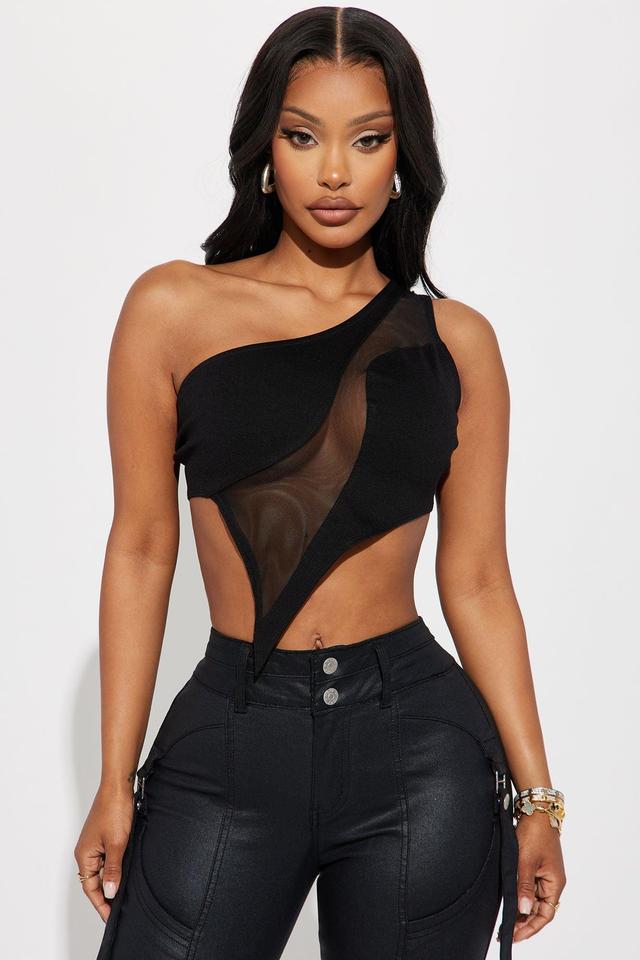 Club Can't Handle Me Top - Black Product Image