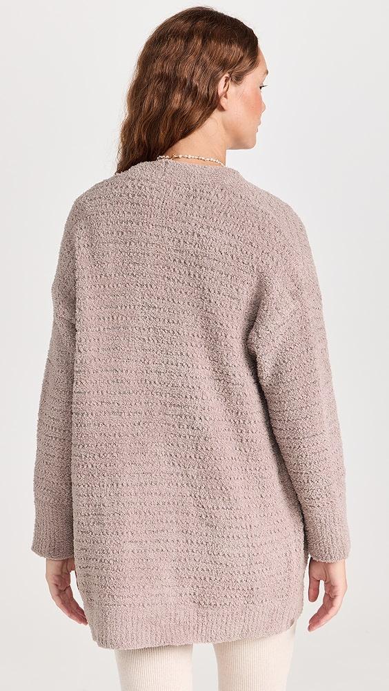 Barefoot Dreams CozyChic Boucle Welt Pocket Cardigan | Shopbop Product Image