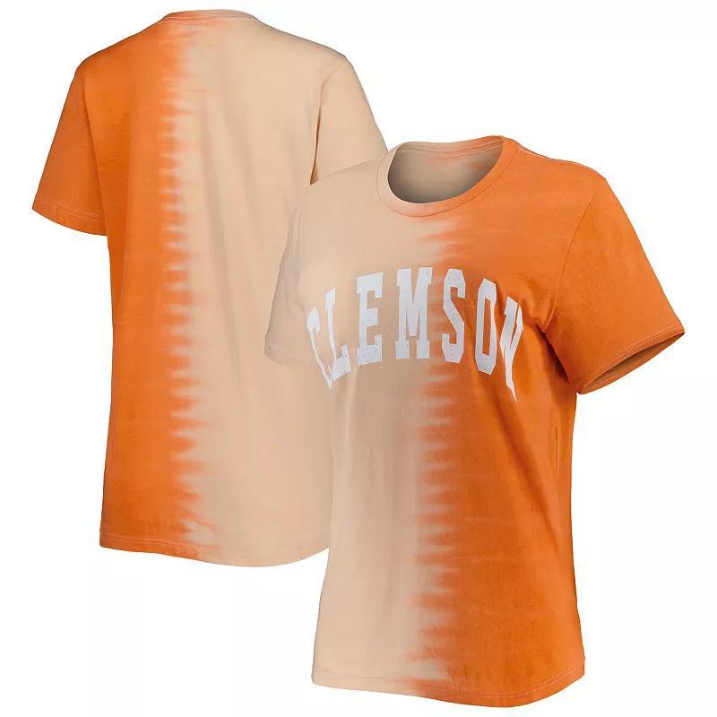 Womens Gameday Couture Clemson Tigers Find Your Groove Split-Dye T-Shirt Product Image