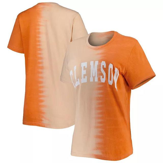 Womens Gameday Couture Clemson Tigers Find Your Groove Split-Dye T-Shirt Product Image