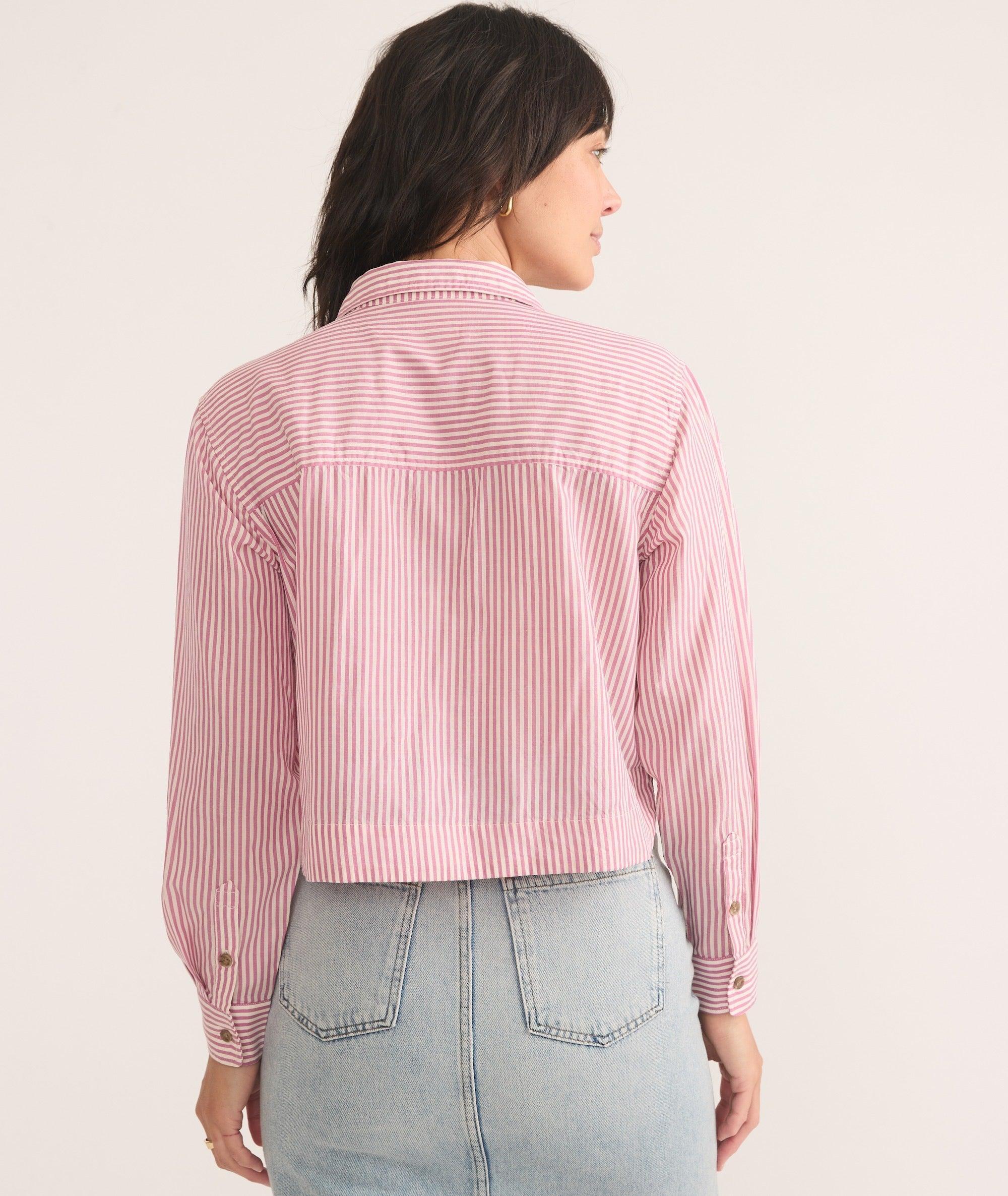 Mila Straight Hem Button Down Product Image