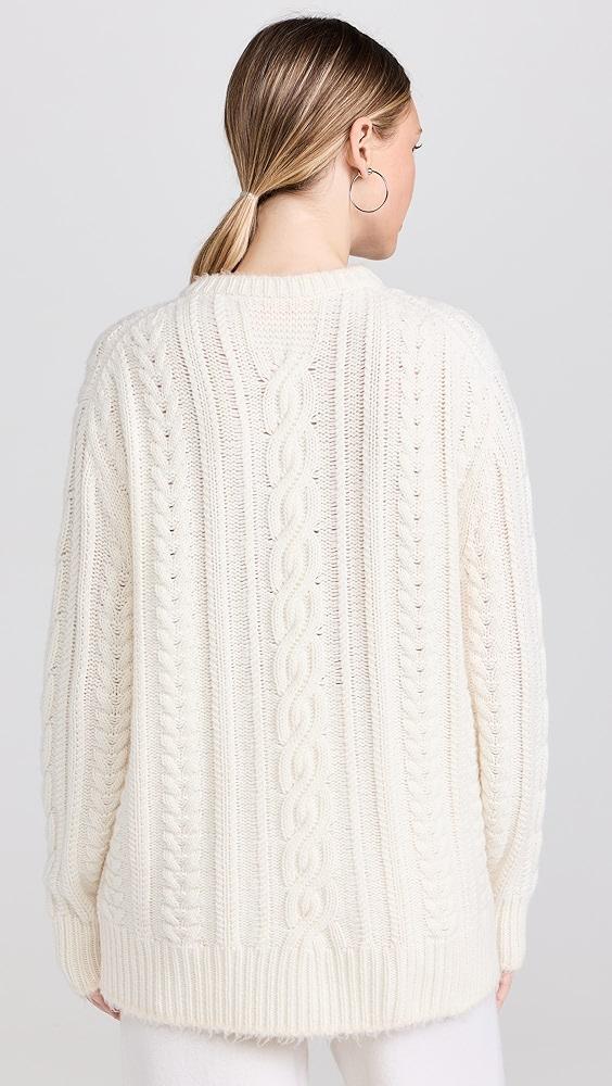 Guest in Residence Rossella Cable Cardigan In Cashmere Blend | Shopbop Product Image