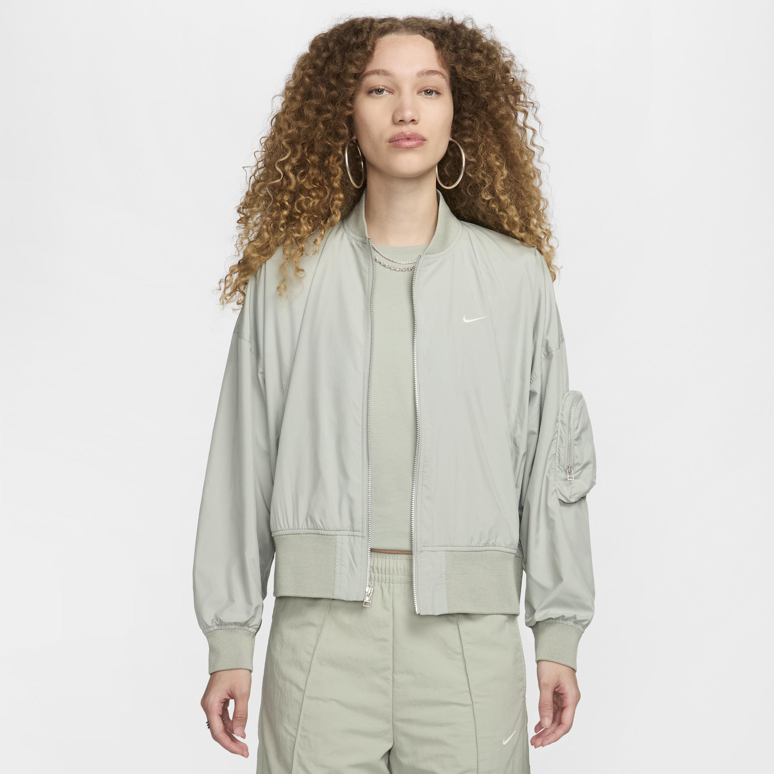 Womens Nike Sportswear Essential Oversized Bomber Jacket Product Image