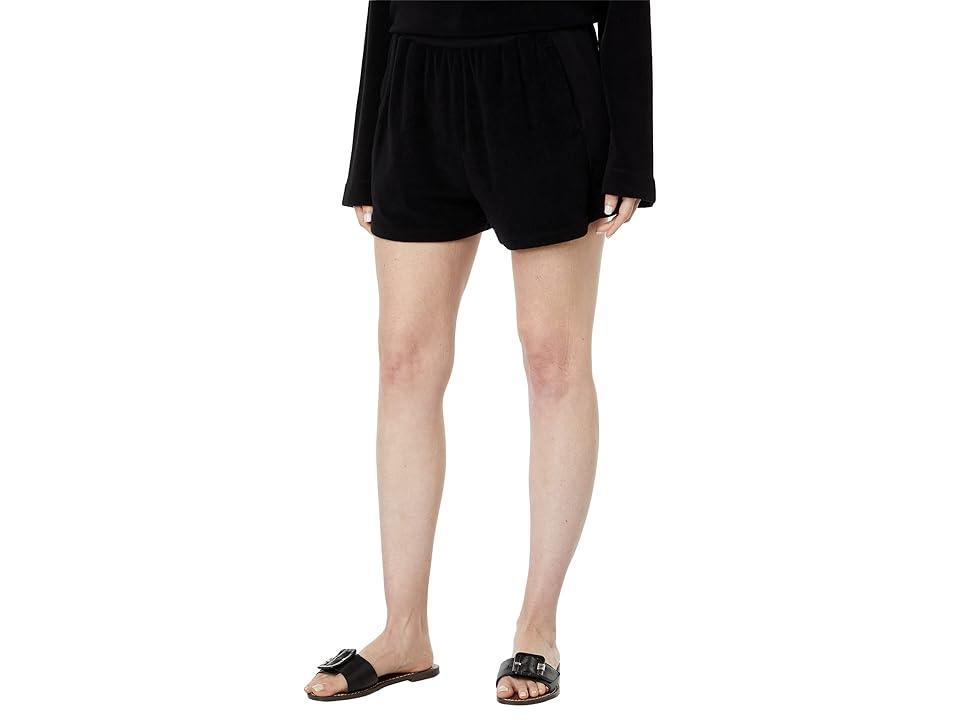 Mod-o-doc Terry Cloth Piecing Shorts Women's Shorts Product Image