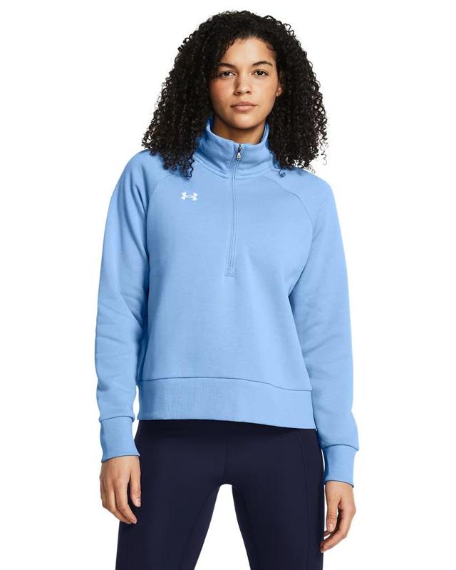 Women's UA Rival Fleece ½ Zip Product Image