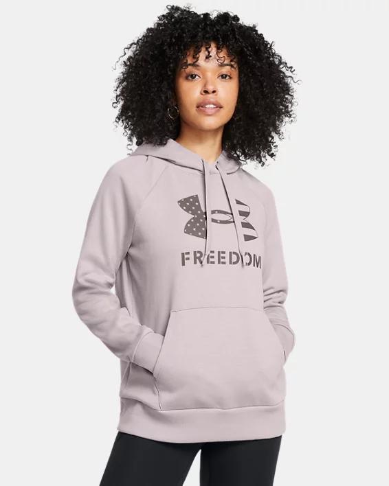 Women's UA Rival Freedom Logo Hoodie Product Image