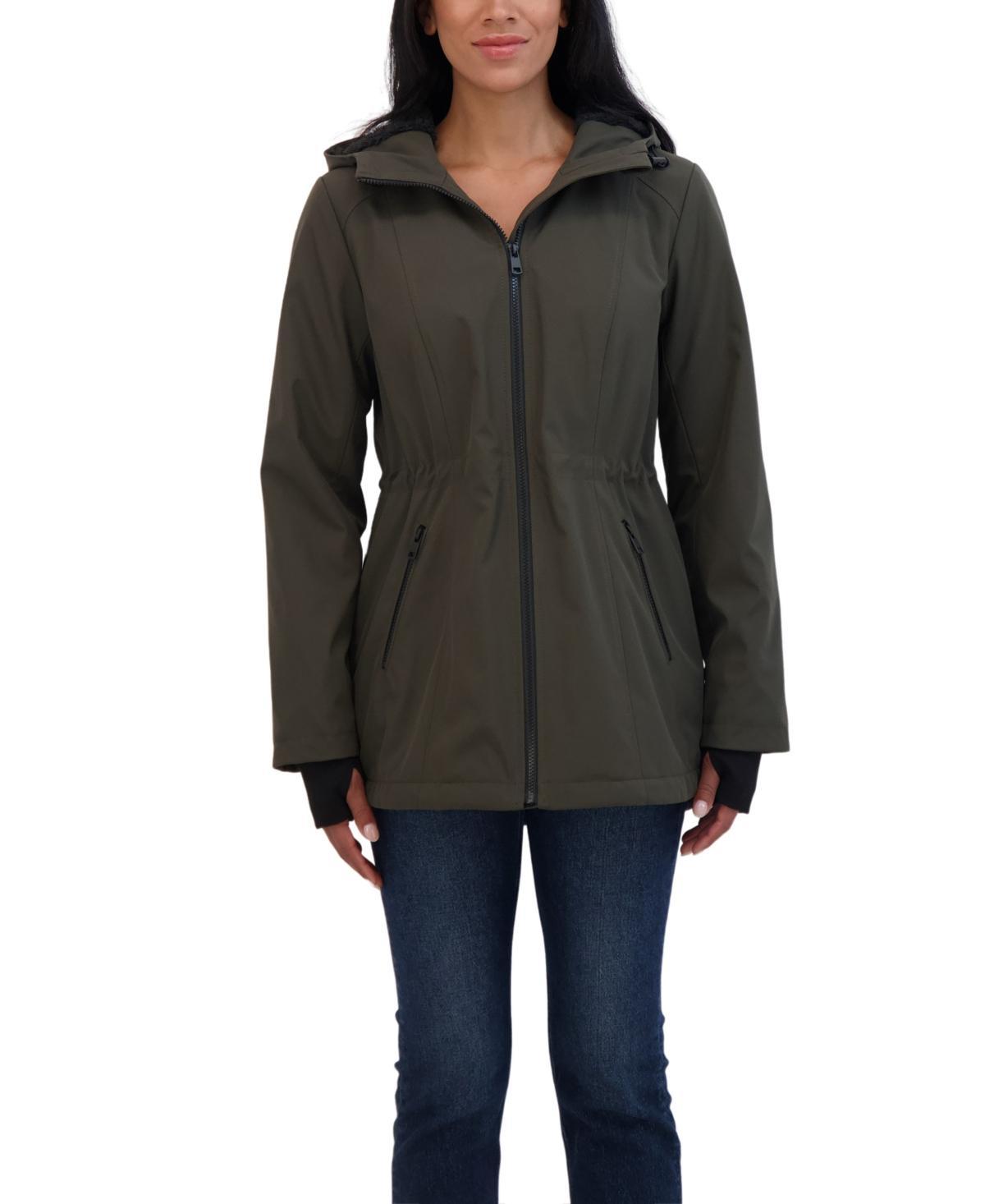 Sebby Collection Womens Sport Cozy Lined Soft Shell Anorak Product Image