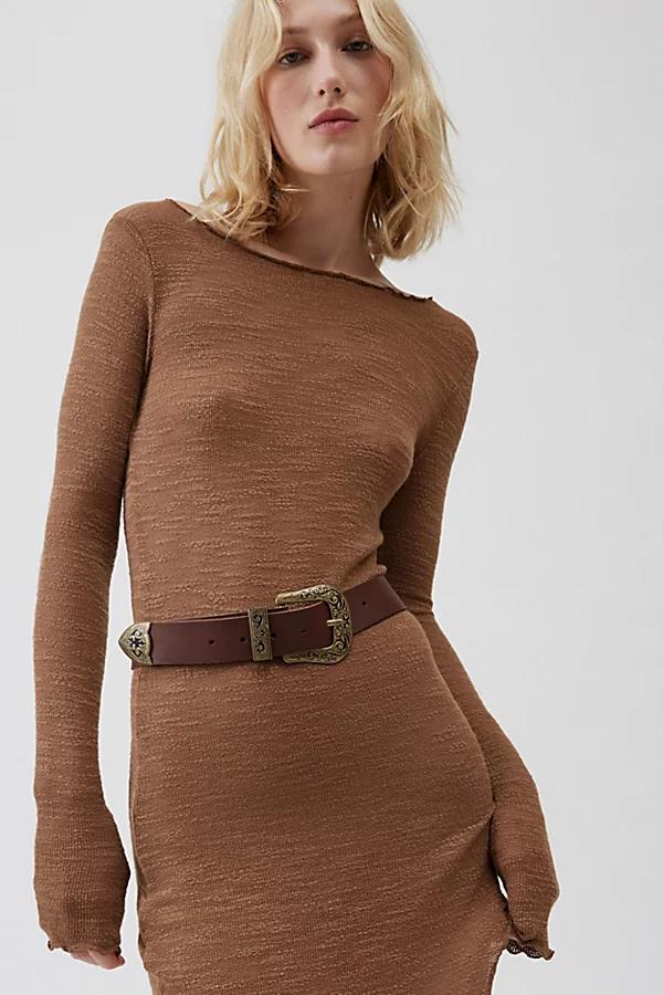 Jennie Western Belt Womens at Urban Outfitters Product Image