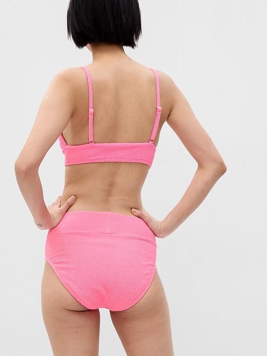 Rib Crossover Bikini Bottom Product Image