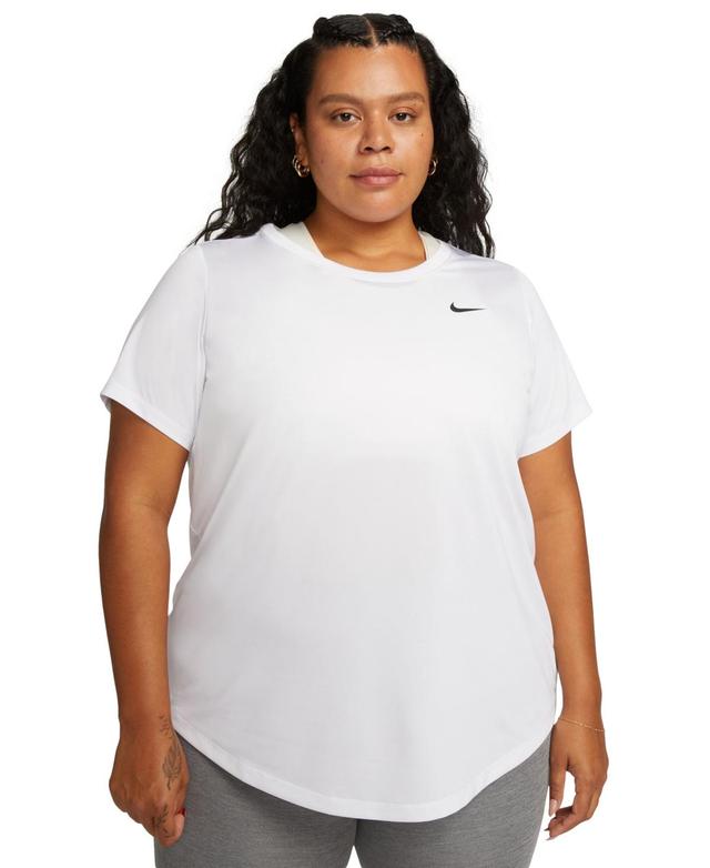 Nike Plus Size Active Dri-fit Womens Short-Sleeve Logo T-Shirt Product Image