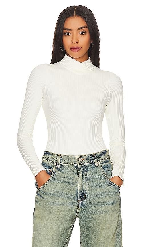 Free People XYZ Mock Neck Bodysuit Product Image