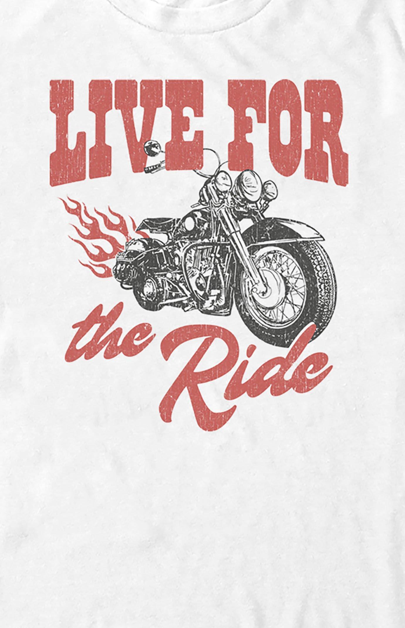 Mens Live For The Ride T-Shirt Product Image