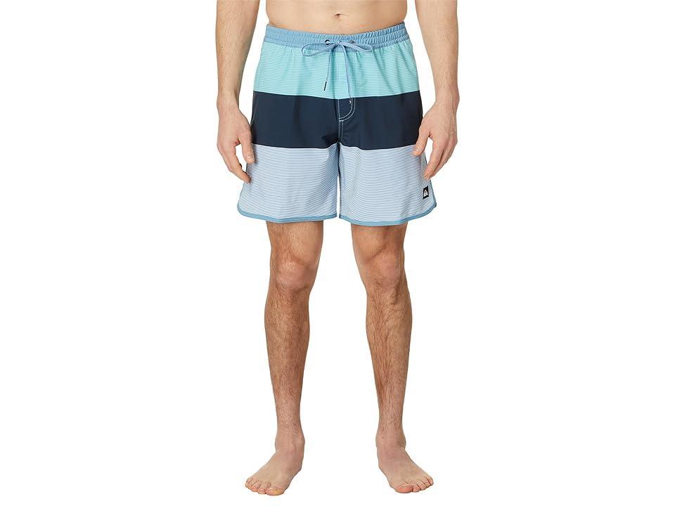 Quiksilver 17 Surfsilk Tijuana Volley Shorts Shadow) Men's Swimwear Product Image