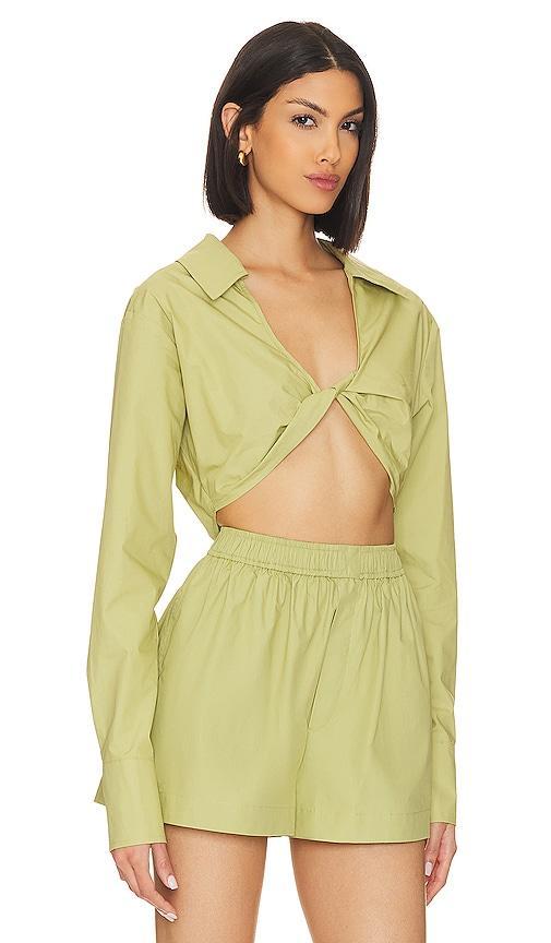 Tereza Poplin Crop Top Product Image