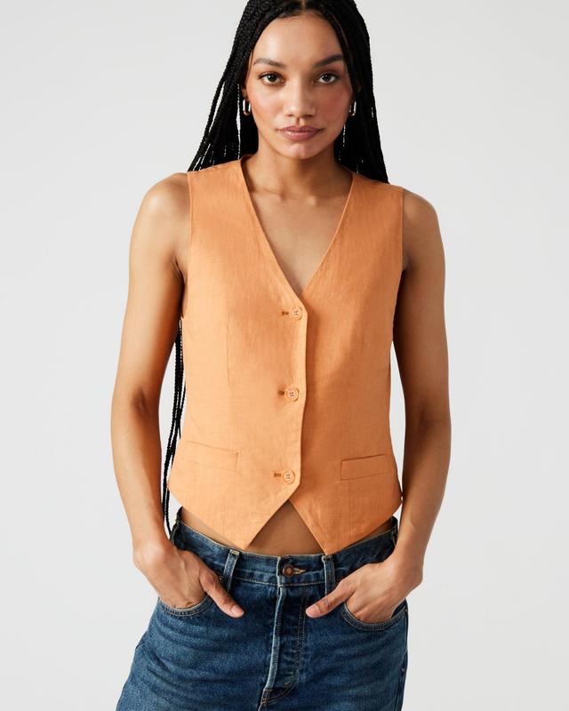 SELENE VEST CARAMEL Female Product Image