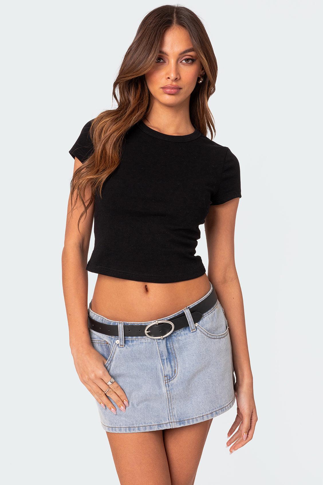 Better Basics Cropped T Shirt product image